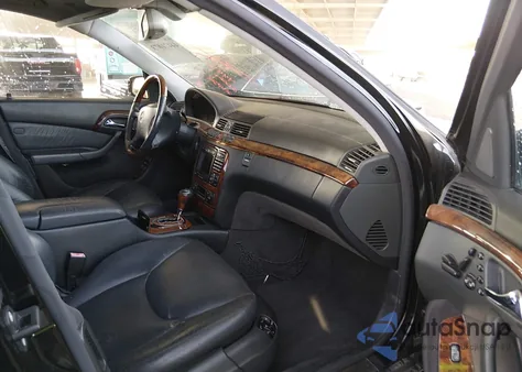 2002 Mercedes-Benz S 500 from USA, damaged, VIN WDBNG75J52A294521